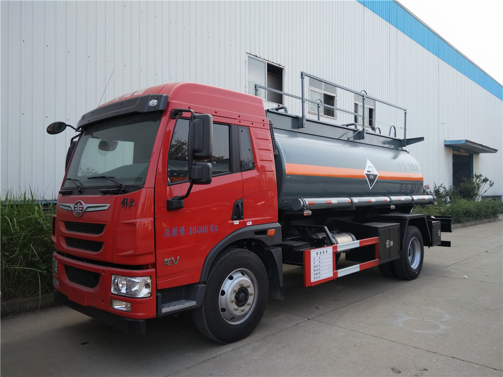 解放龍V【10立方】易燃腐蝕品罐式運(yùn)輸車