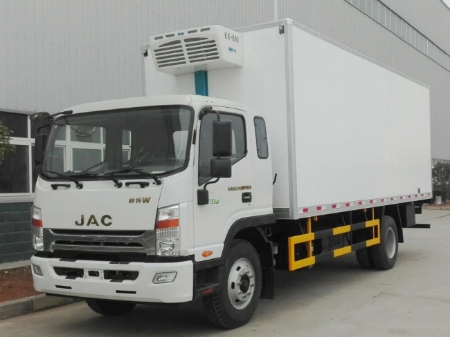 (廂長7.6米)江淮帥鈴W威斯達冷藏車