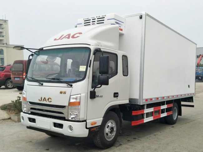 (廂長6.2米)江淮帥鈴一排半冷藏車