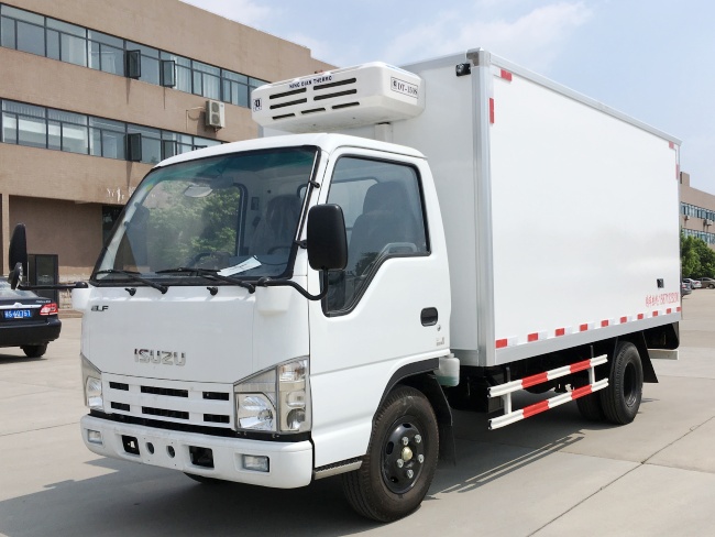 (廂長4.1米)慶鈴五十鈴冷藏車