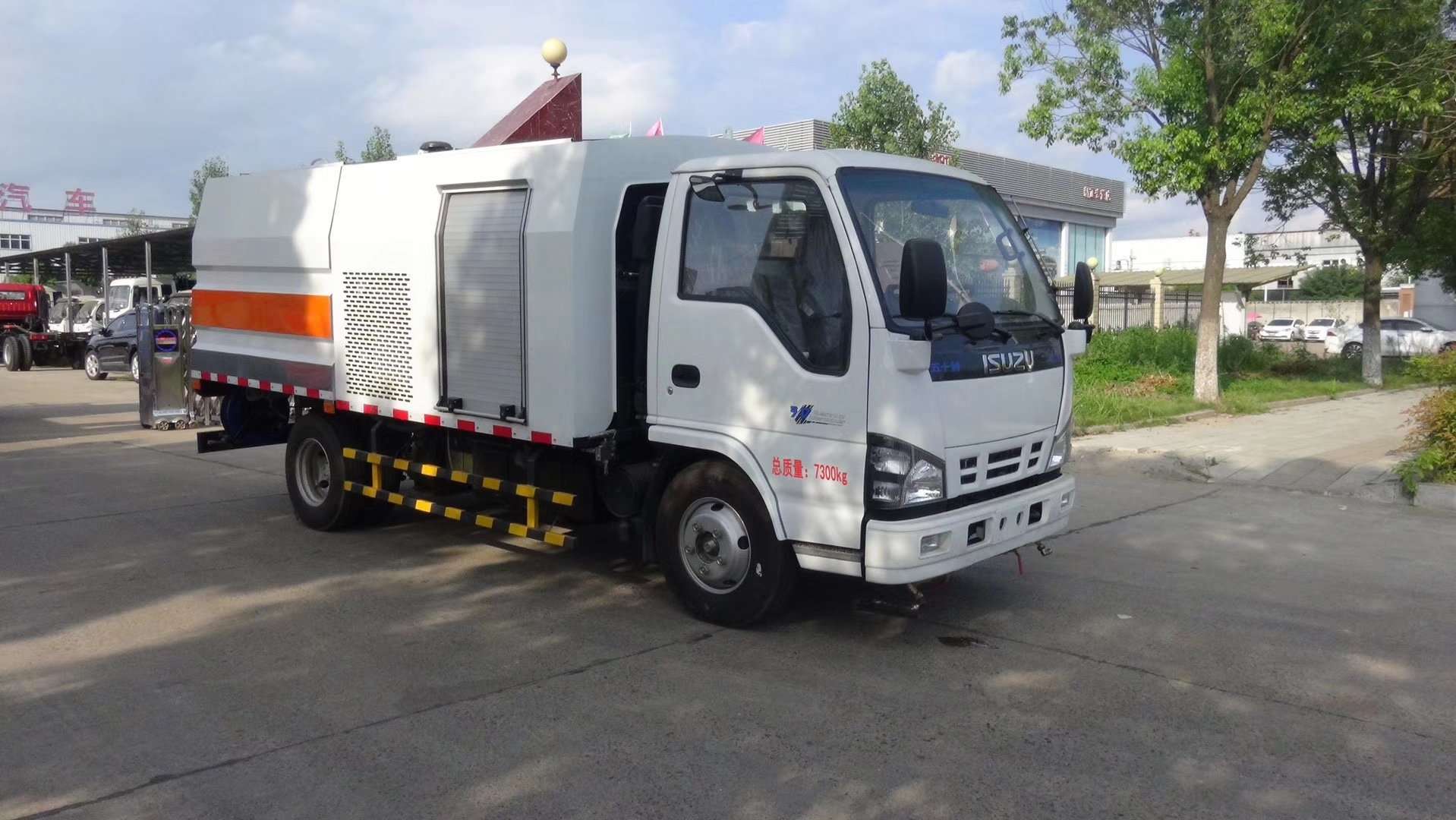 (4方)城市護欄清洗車