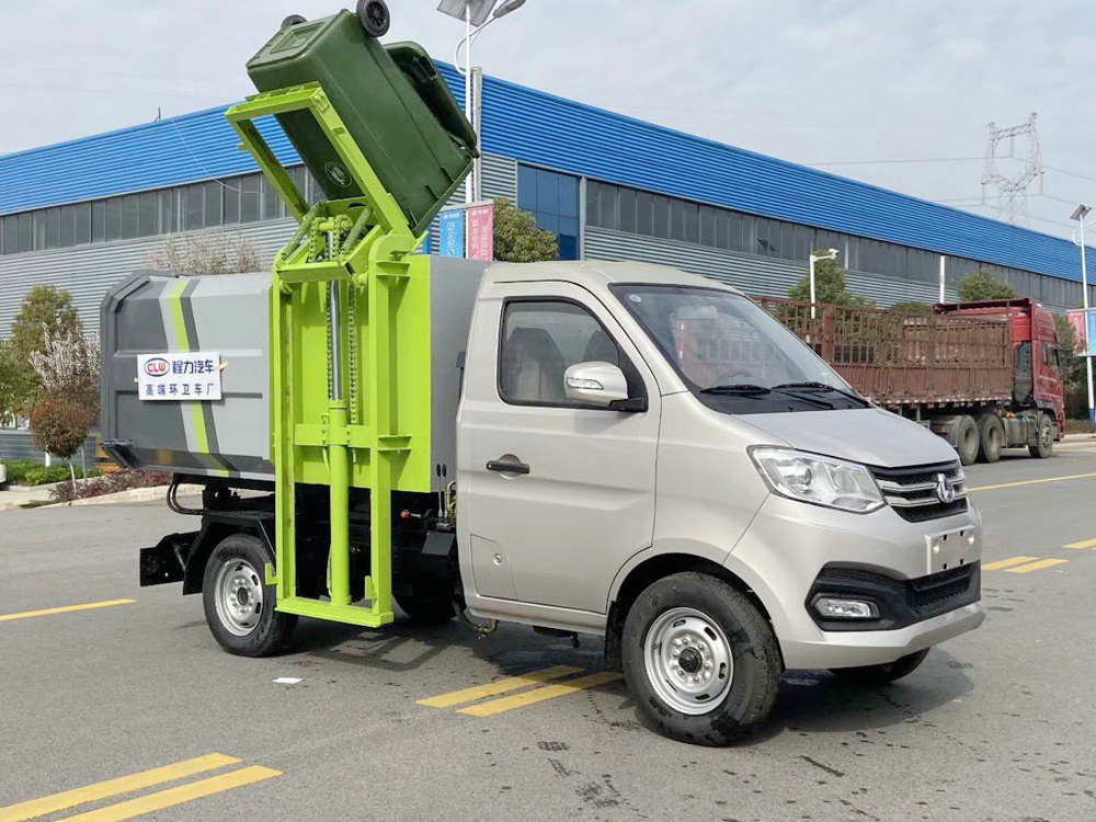 國(guó)六【3方 藍(lán)牌】長(zhǎng)安 掛桶垃圾車